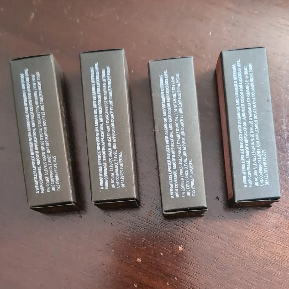 Color Street Lipstick Collection - Throwback, Tattle, Baddie, Flawless - NWT